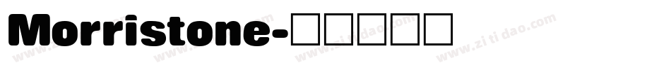 Morristone字体转换