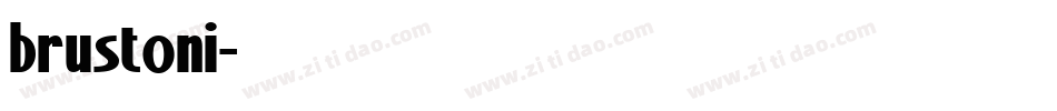 brustoni字体转换