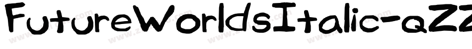 FutureWorldsItalic-qZZZ6字体转换