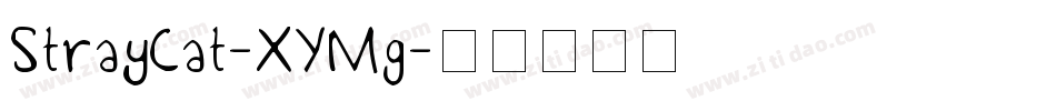 StrayCat-XYMg字体转换