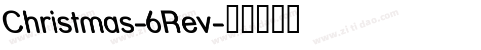 Christmas-6Rev字体转换