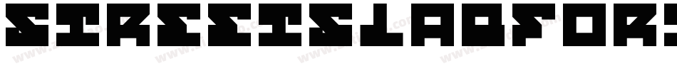 StreetSlabFortunaItalic-2y3字体转换