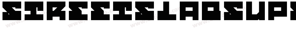 StreetSlabSuperNarrowItalic-eWg字体转换