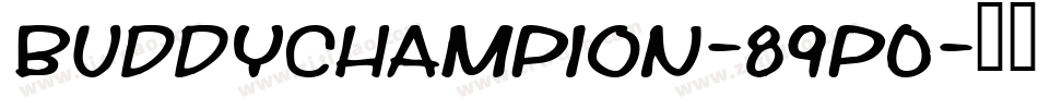 BuddyChampion-89p0字体转换