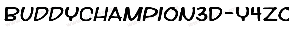 BuddyChampion3D-Y4Zo字体转换