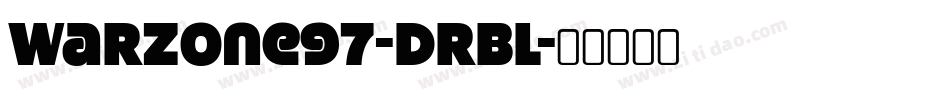 Warzone97-drBl字体转换