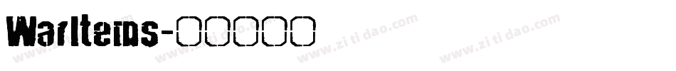 WarItems字体转换
