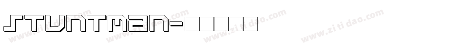 Stuntman字体转换