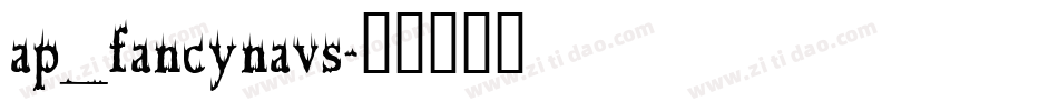 ap_fancynavs字体转换