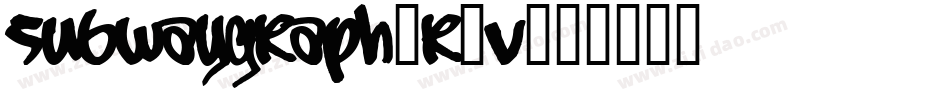 SubwayGraph-R7V字体转换