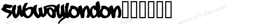 SubwayLondon字体转换
