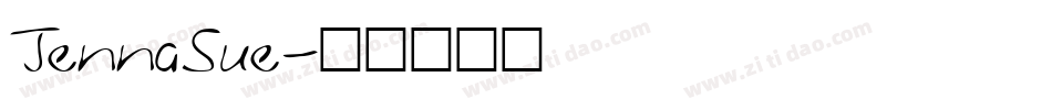 JennaSue字体转换