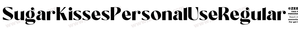 SugarKissesPersonalUseRegular-mv3v字体转换 SugarKissesPersonalUseRegular-mv3v字体转换