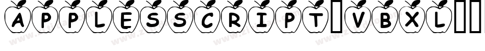 ApplesScript-VBxl字体转换