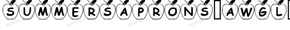 SummersAprons-AwGL字体转换