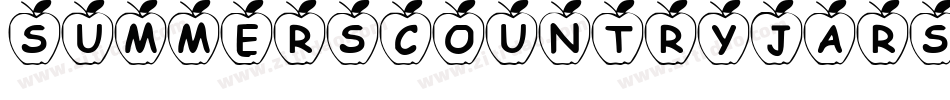 SummersCountryJars-nLv1字体转换
