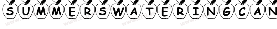 SummersWateringCan-oxxB字体转换