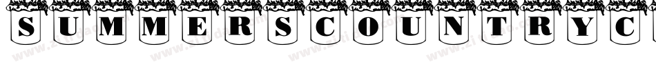 SummersCountryCoffeePots-ld95字体转换