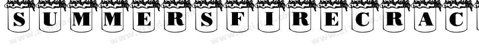 SummersFirecrackersRescaled-8ea2字体转换