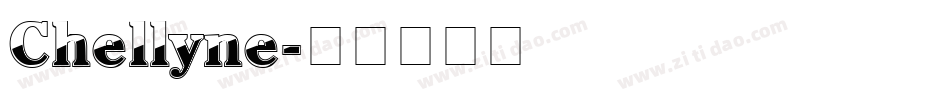 Chellyne字体转换