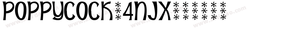 Poppycock-4njx字体转换