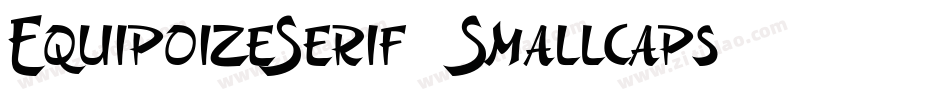 EquipoizeSerif-Smallcaps字体转换