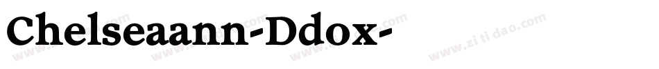Chelseaann-Ddox字体转换