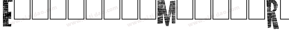 EsperhandModernRegular-3ELG字体转换