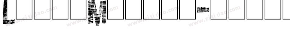 LundaModern字体转换