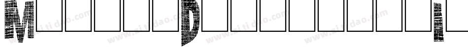 ModernDestronicItalic-XMjj字体转换