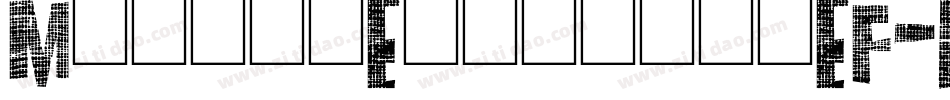ModernExtendedEF-Book字体转换
