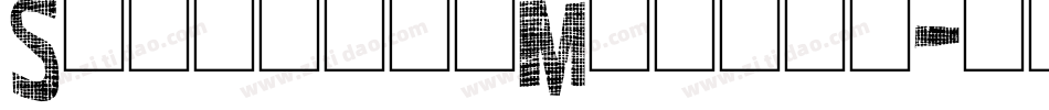 SherlandModern字体转换