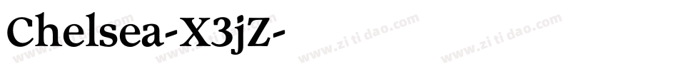 Chelsea-X3jZ字体转换