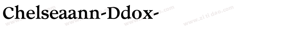Chelseaann-Ddox字体转换