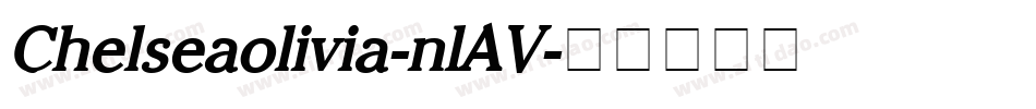 Chelseaolivia-nlAV字体转换