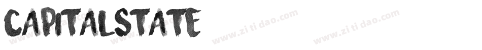 CapitalState字体转换