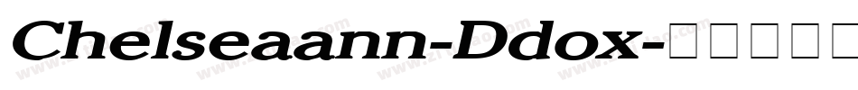 Chelseaann-Ddox字体转换