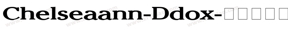 Chelseaann-Ddox字体转换