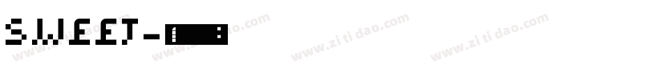 SWEET字体转换