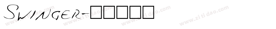 Swinger字体转换