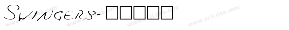 Swingers字体转换