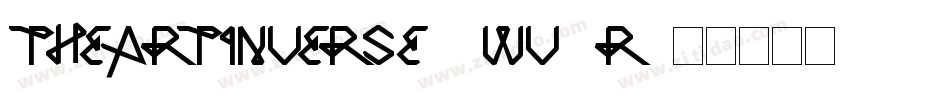 TheArtInverse-0Wv2r字体转换