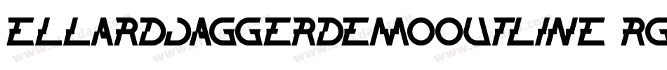 EllardJaggerDemoOutline-rgveA字体转换