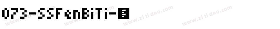 073-SSFenBiTi字体转换