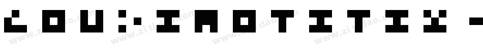 GouBiaoTiTiS字体转换