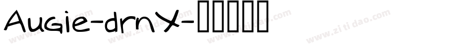 Augie-drnX字体转换