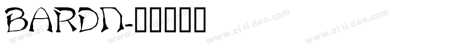 BARDN字体转换