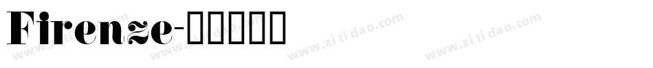 Firenze字体转换