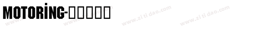Motoring字体转换