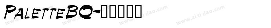 PaletteBQ字体转换